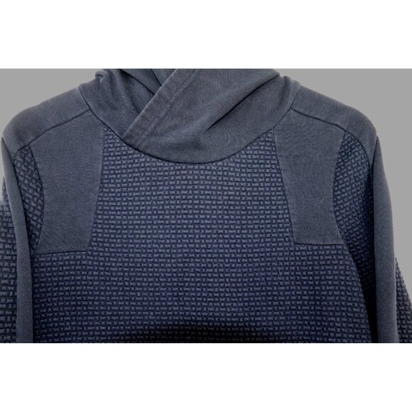 Scotch & Soda Amsterdam Couture Mens Hoodie Textured Sweater Waffle Knit Small - Picture 4 of 12